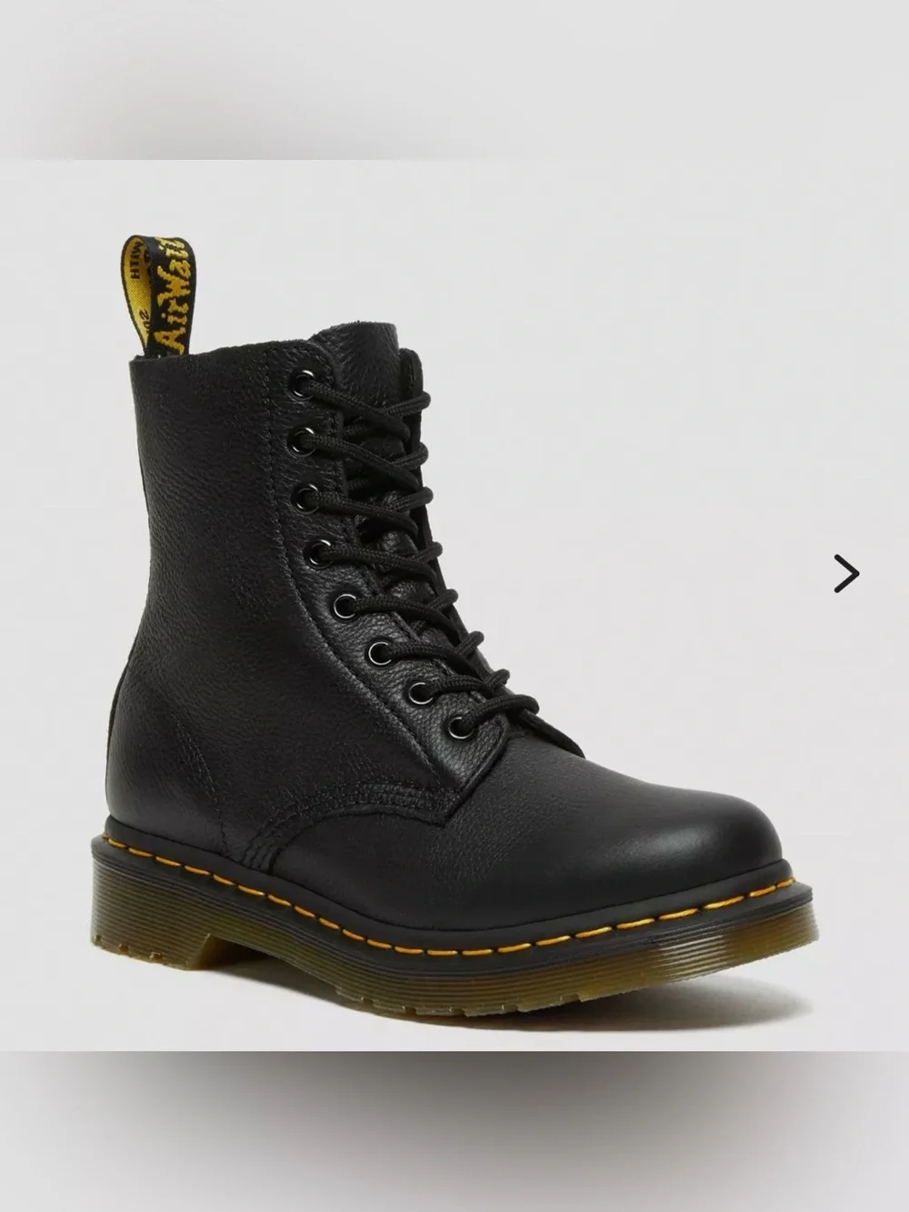 Dr Martens 1460 Slip Resistant Industrial Full Grain Black Leather NIB $190